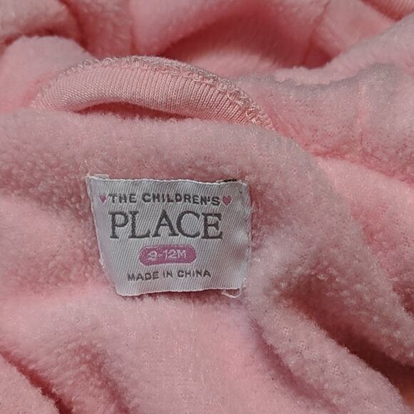 EUC Fleece Hooded One Piece The Children's Place - Picture 6 of 6